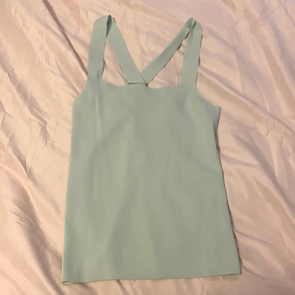 Cute mint stop is super cute with jeans and looks great with gold jewelry